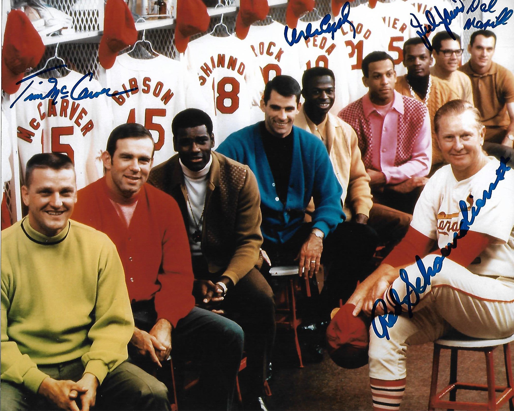 Million Dollar 1968 Cardinals Team 8×10 | STL Sports Collectors